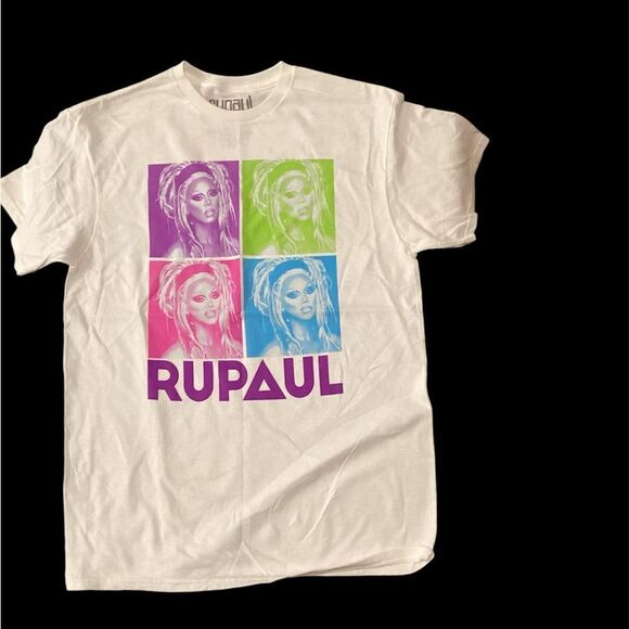 rupal Other - RUPAUL DRAG QUEEN T-SHIRT WHITE -
